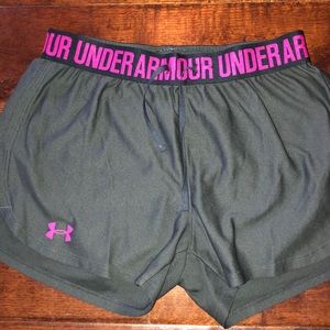 Breast Cancer Awareness Under Armour Shorts